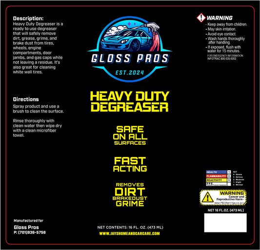 Heavy Duty Degreaser